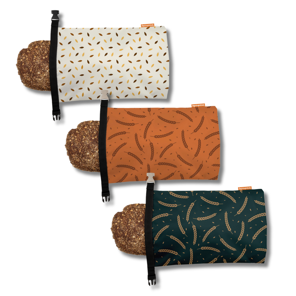 Bundel met 3 Broodzakken - Golden Greens Delight