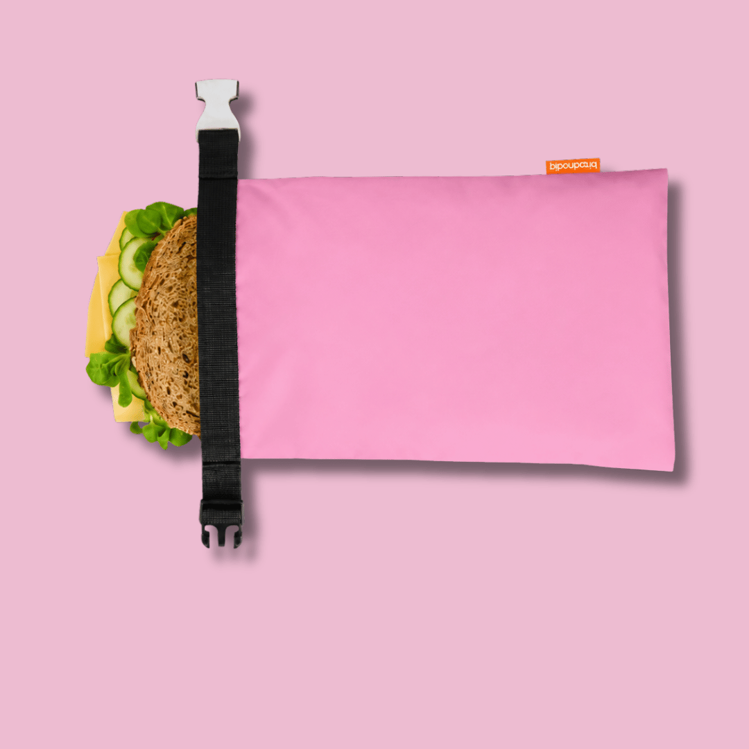 
                  
                    Wiederverwendbarer Sandwichbeutel – Pastellrosa
                  
                