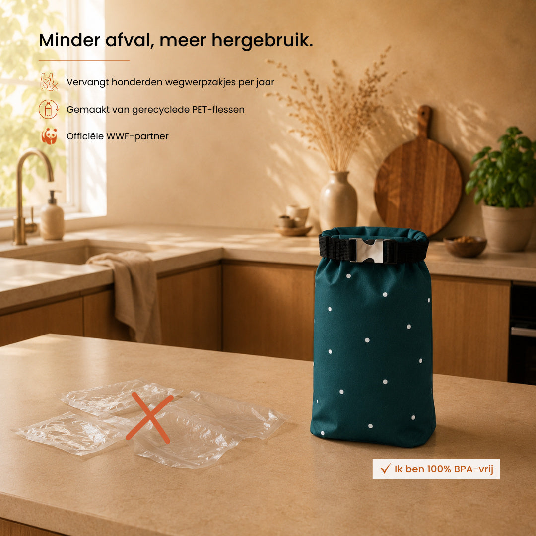 
                  
                    Herbruikbare Boterhamzak  – Cactusconfetti
                  
                