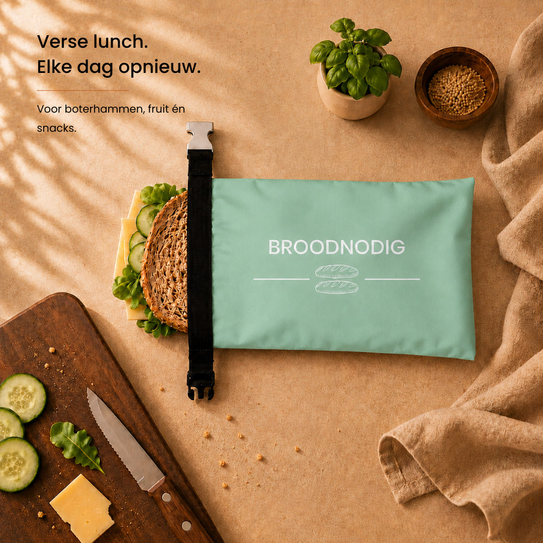 
                  
                    Herbruikbare Boterhamzak - Pastelgroen
                  
                
