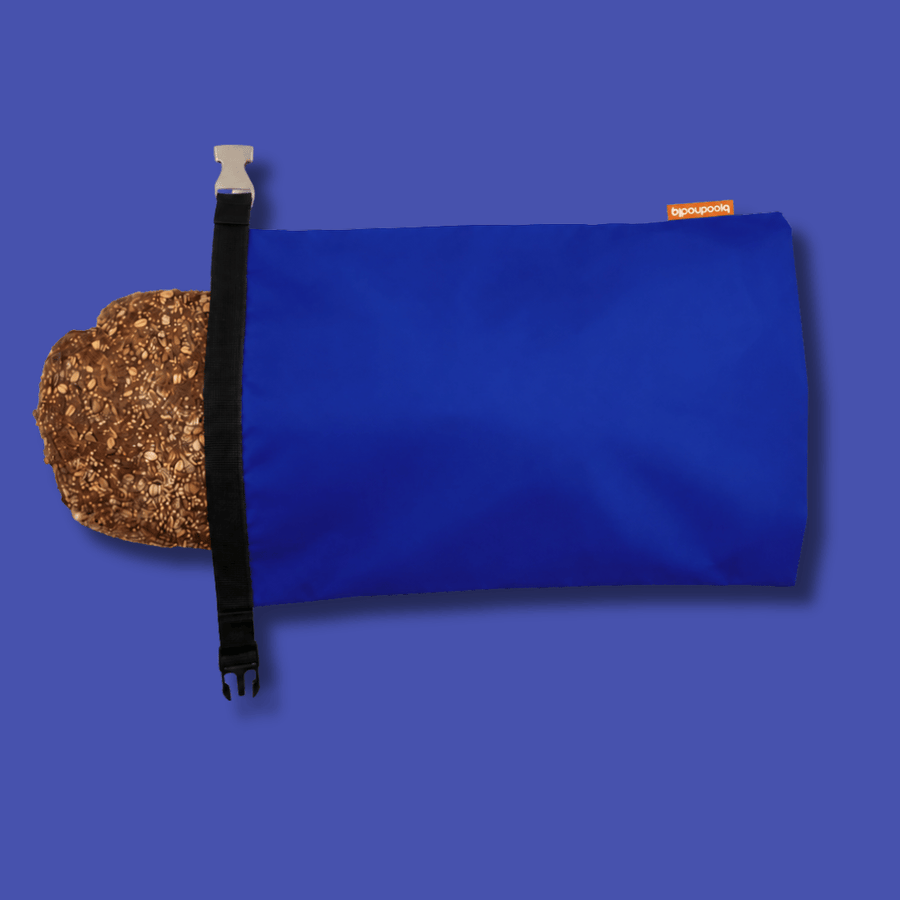 Wiederverwendbarer Brotsack – Blau