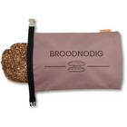 Wiederverwendbarer Brotbeutel – Mokka