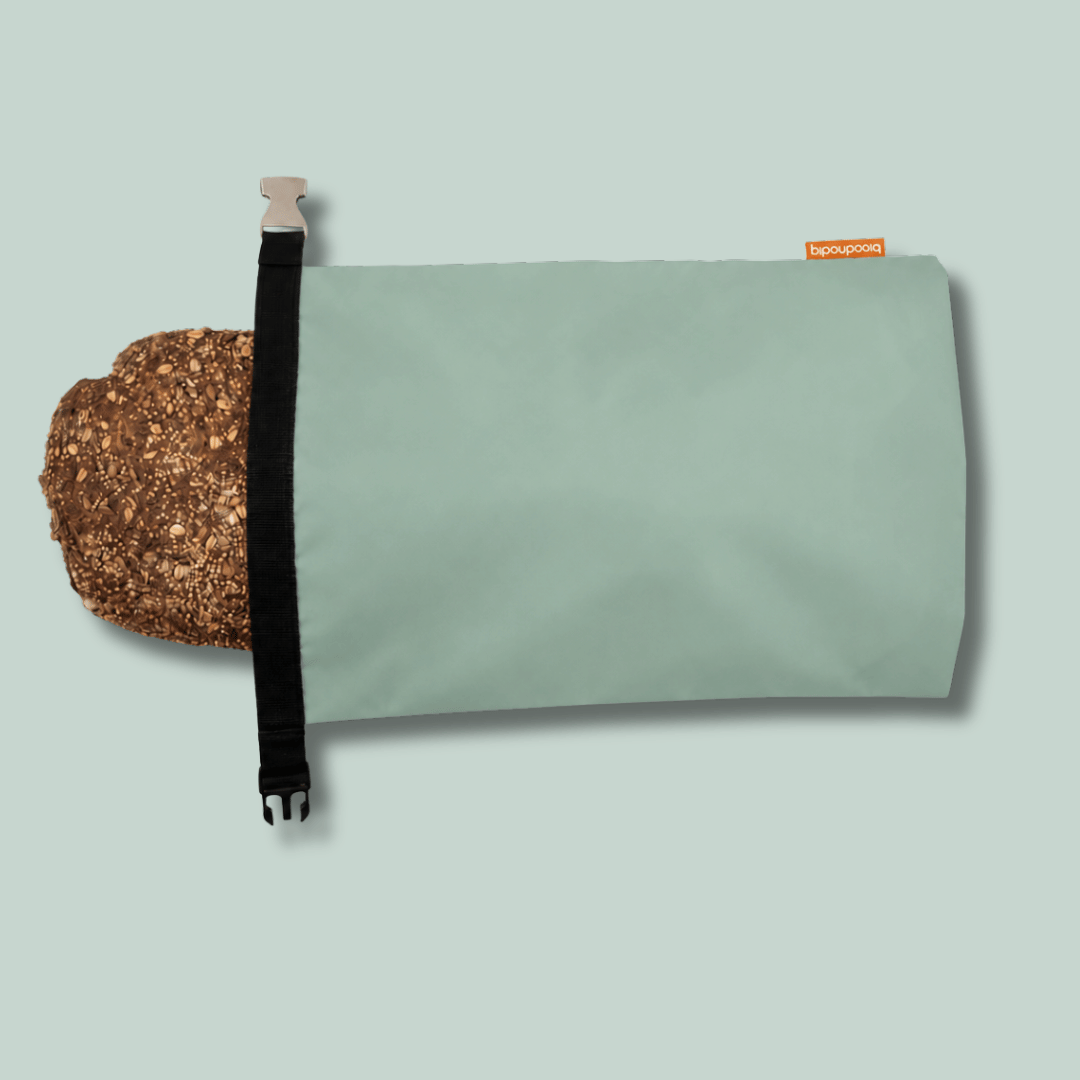 
                  
                    Wiederverwendbarer Brotsack – Pastellgrün
                  
                
