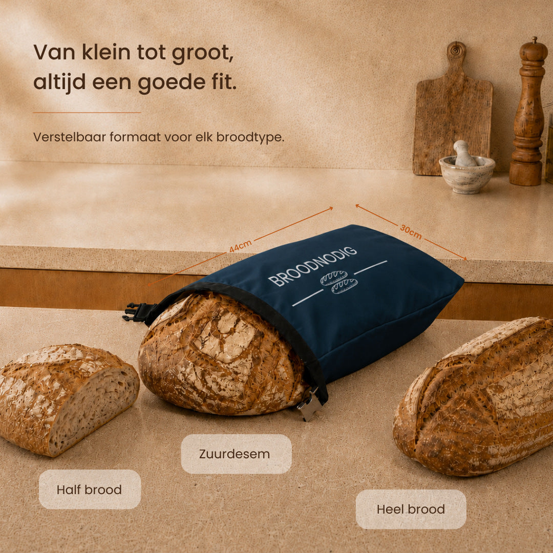 
                  
                    Wiederverwendbarer Brotbeutel – Moosgrün
                  
                