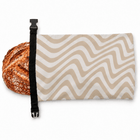 Brotbeutel Premium – Braune Linien