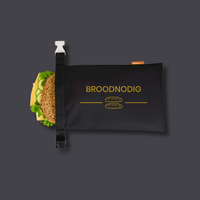 Wiederverwendbarer Sandwichbeutel – Schwarz