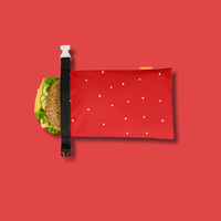 Wiederverwendbarer Sandwichbeutel – Kirschkonfetti