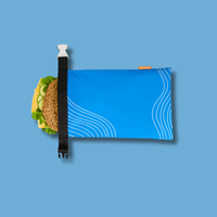 Wiederverwendbarer Sandwichbeutel – Ozeanwellen