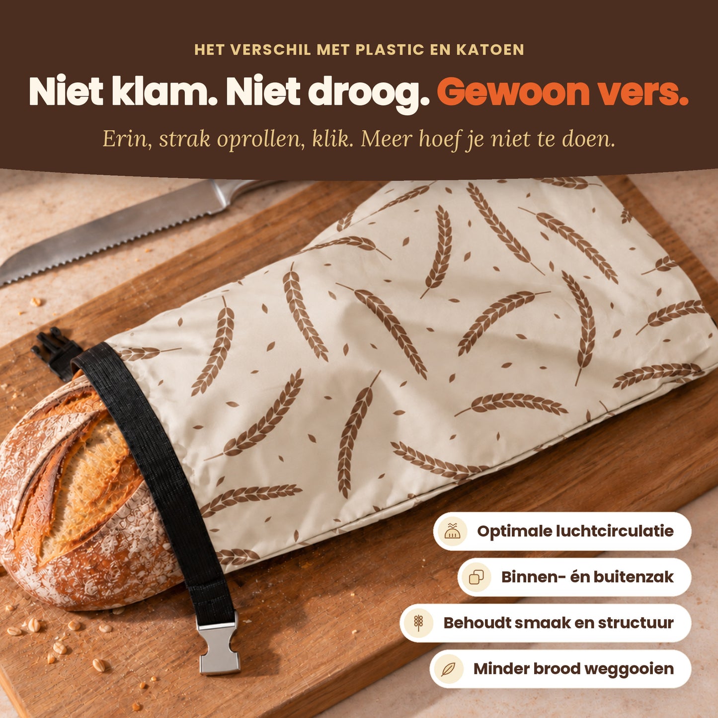 
                
                  Herbruikbare broodzak Zandoogst: uitleg over gebruik en voordelen
                
              